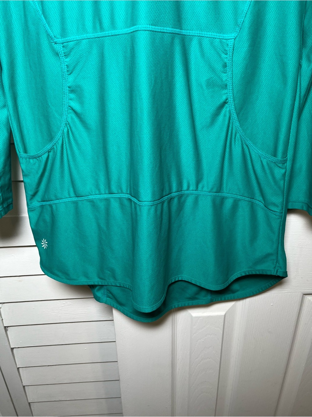 Athleta Wick-It Wader Teal Long Sleeve Swim Cover-Up Dress M - Picture 6 of 17